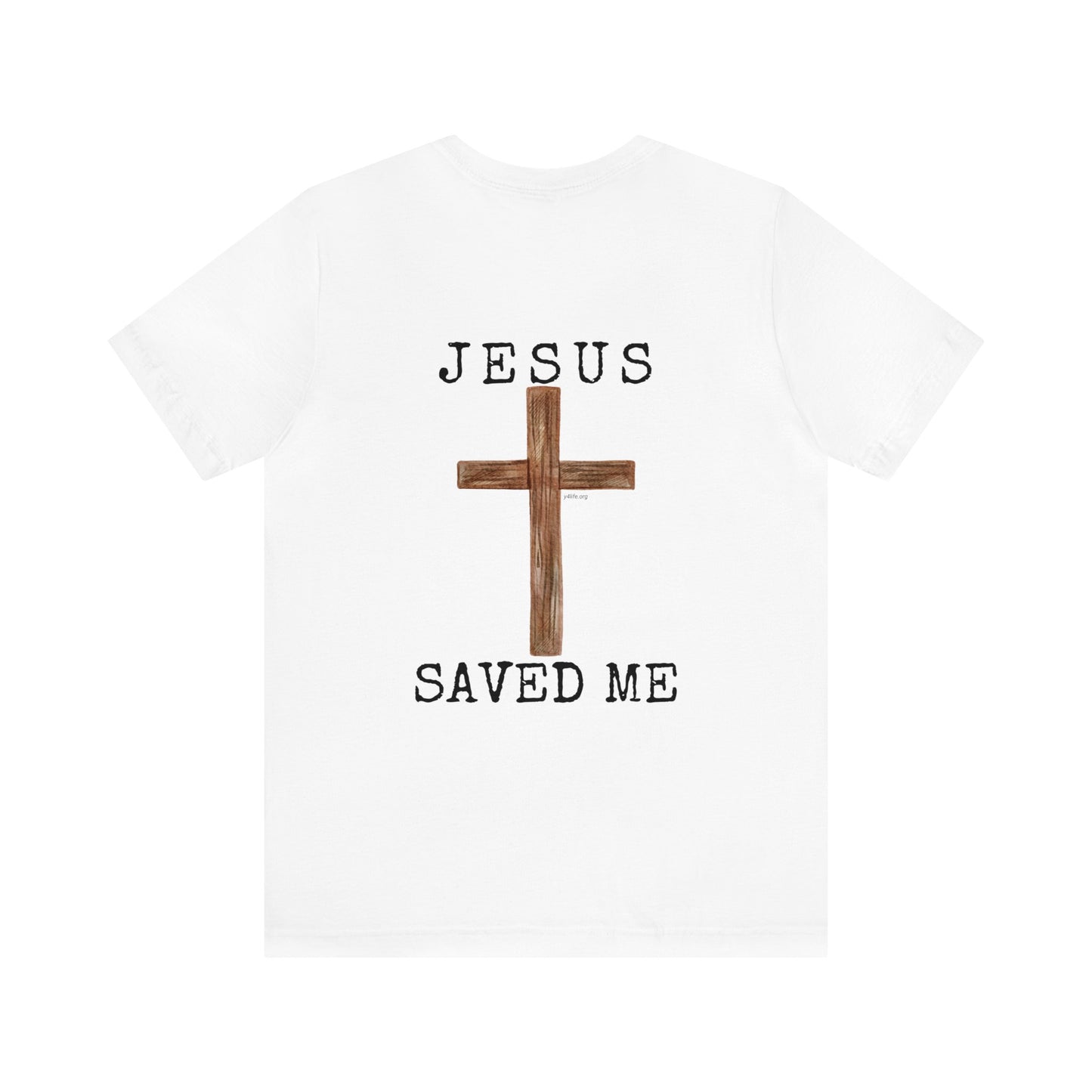 Jesus Saved Me Unisex Jersey Short Sleeve Tee