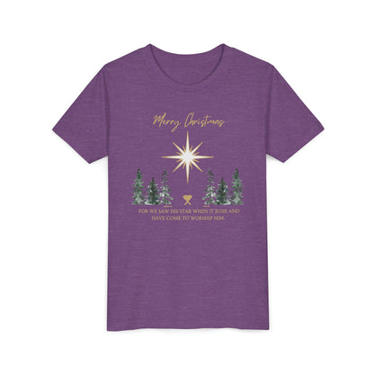 Merry Christmas Youth Short Sleeve Tee