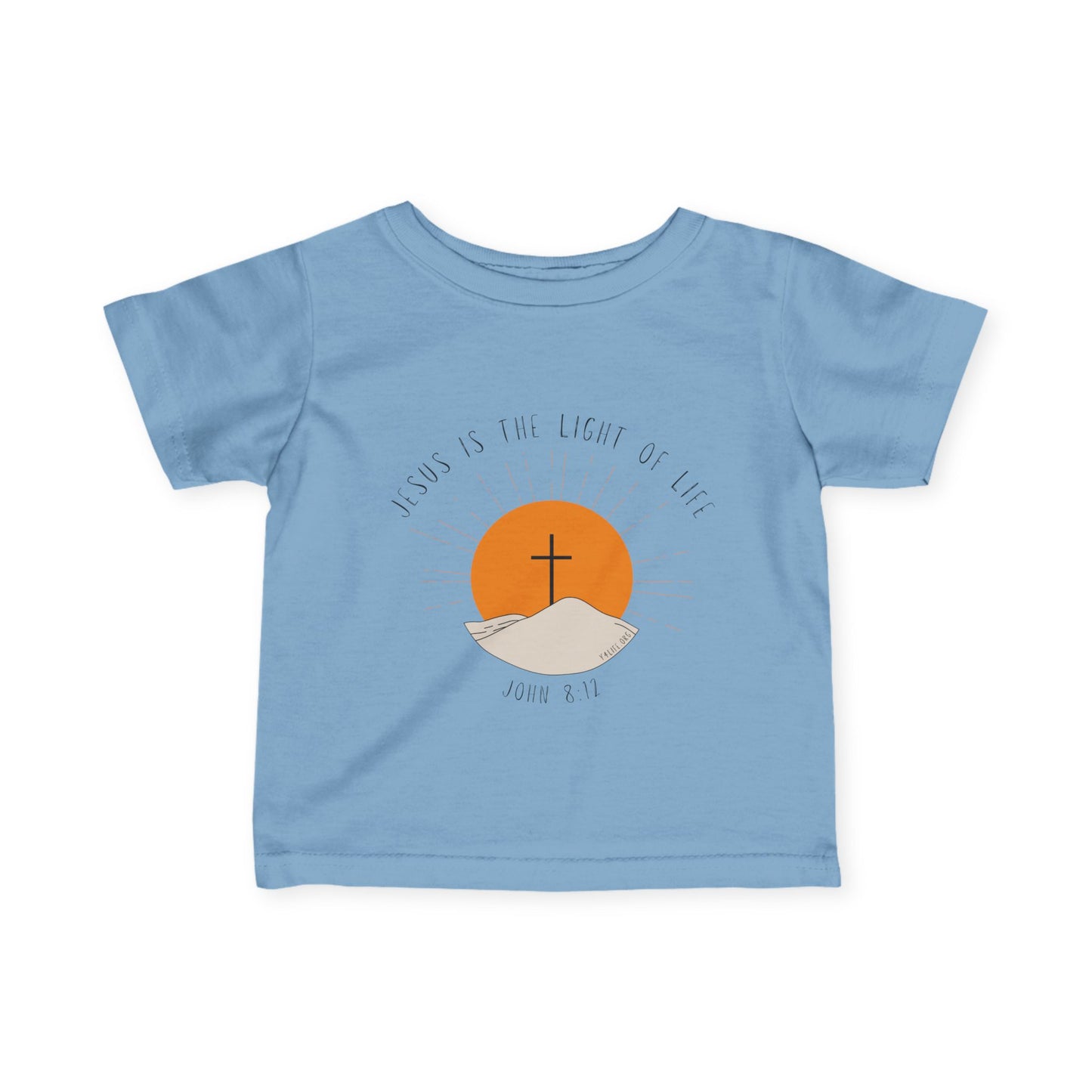 John 8:12 Infant Fine Jersey Tee
