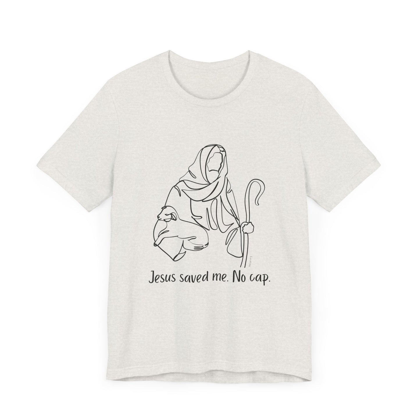"Jesus Saved Me" Unisex Jersey Short Sleeve Tee
