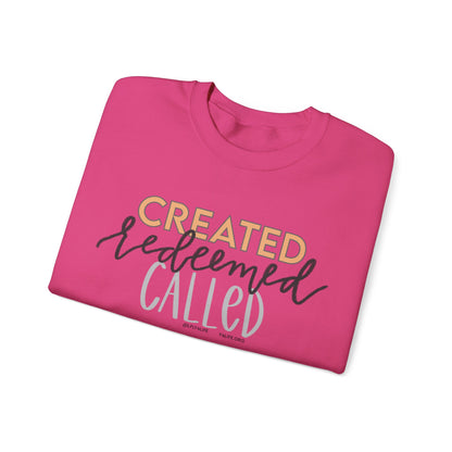 Created Redeemed Called Crewneck Sweatshirt