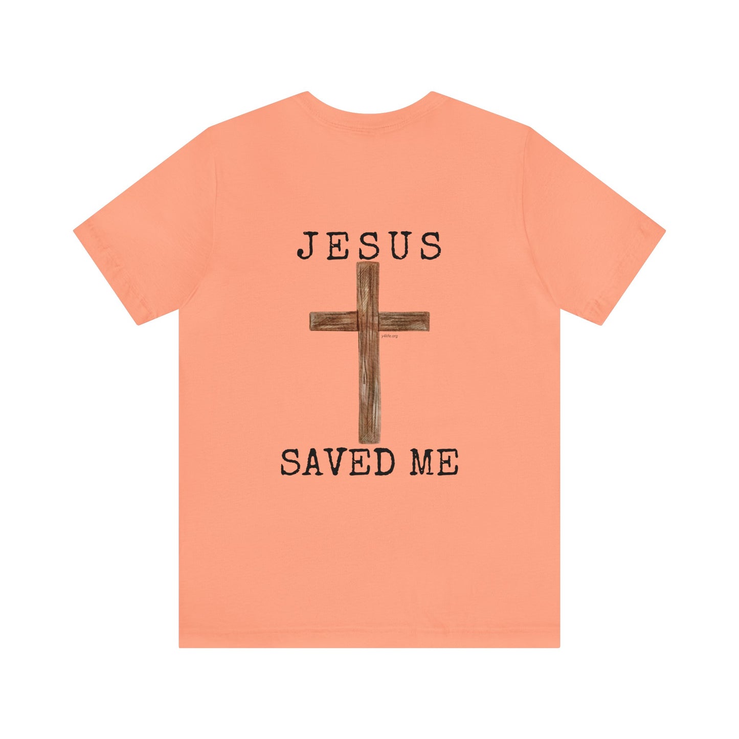 Jesus Saved Me Unisex Jersey Short Sleeve Tee