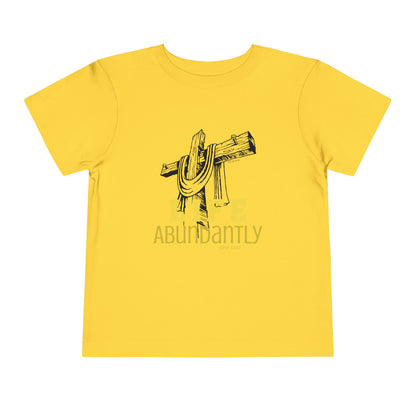Life Abundantly Monochrome Toddler Short Sleeve Tee
