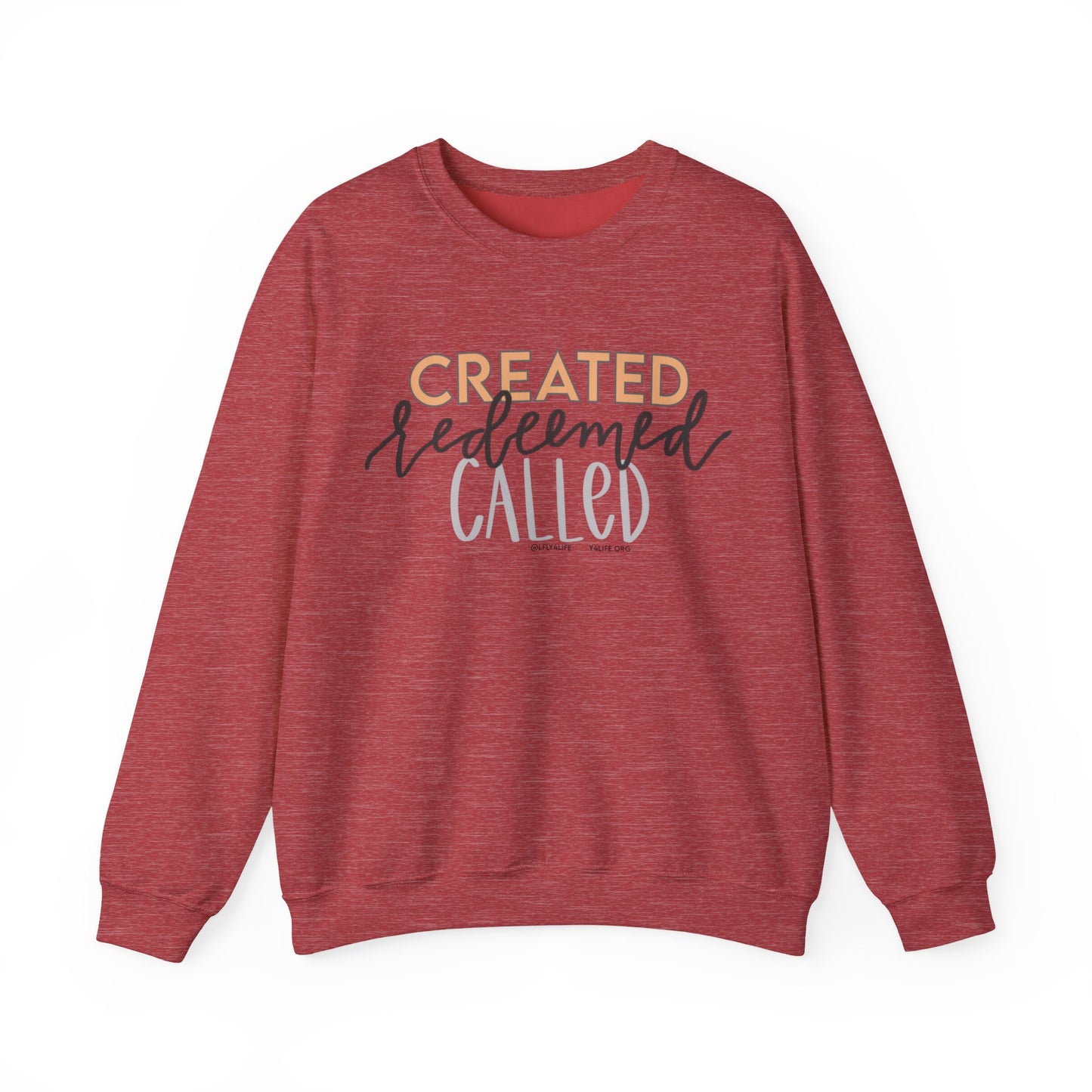Created Redeemed Called Crewneck Sweatshirt