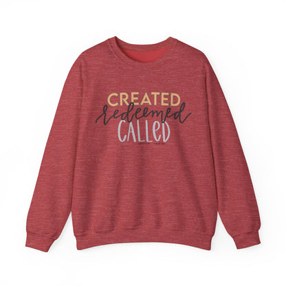 Created Redeemed Called Crewneck Sweatshirt