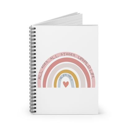 Uphold Life Spiral Notebook