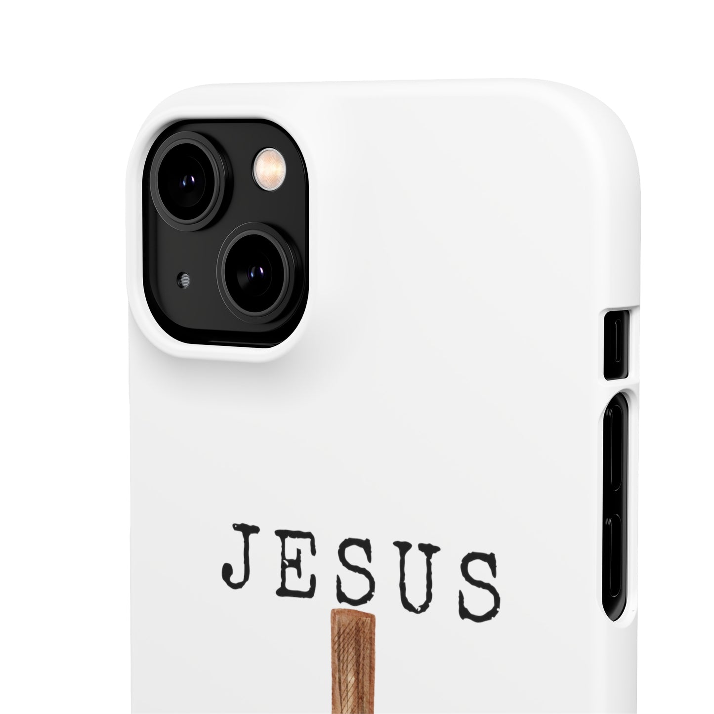 Jesus Saved Me Snap Cases