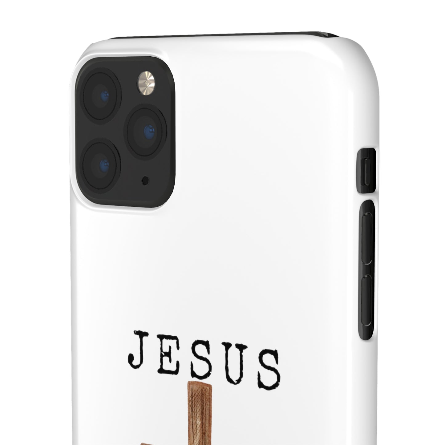 Jesus Saved Me Snap Cases