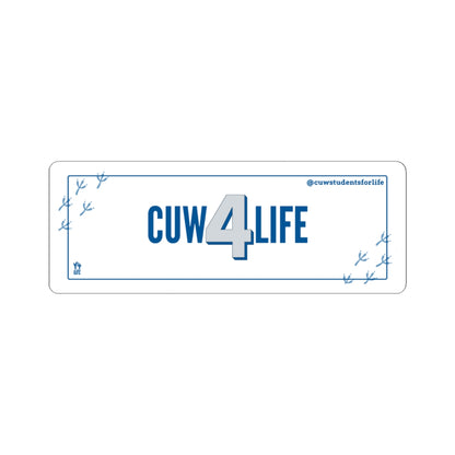 CUW4Life Team Bumper Sticker