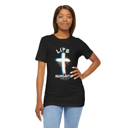 Life Abundantly Multicolor Short Sleeve Tee