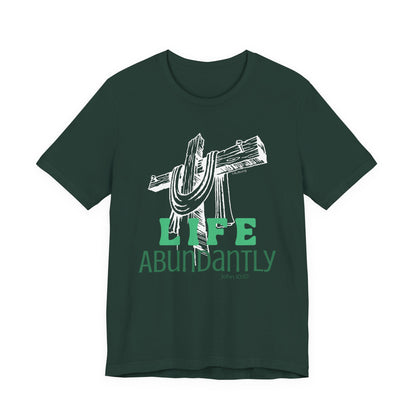 Life Abundantly Monochrome Short Sleeve Tee