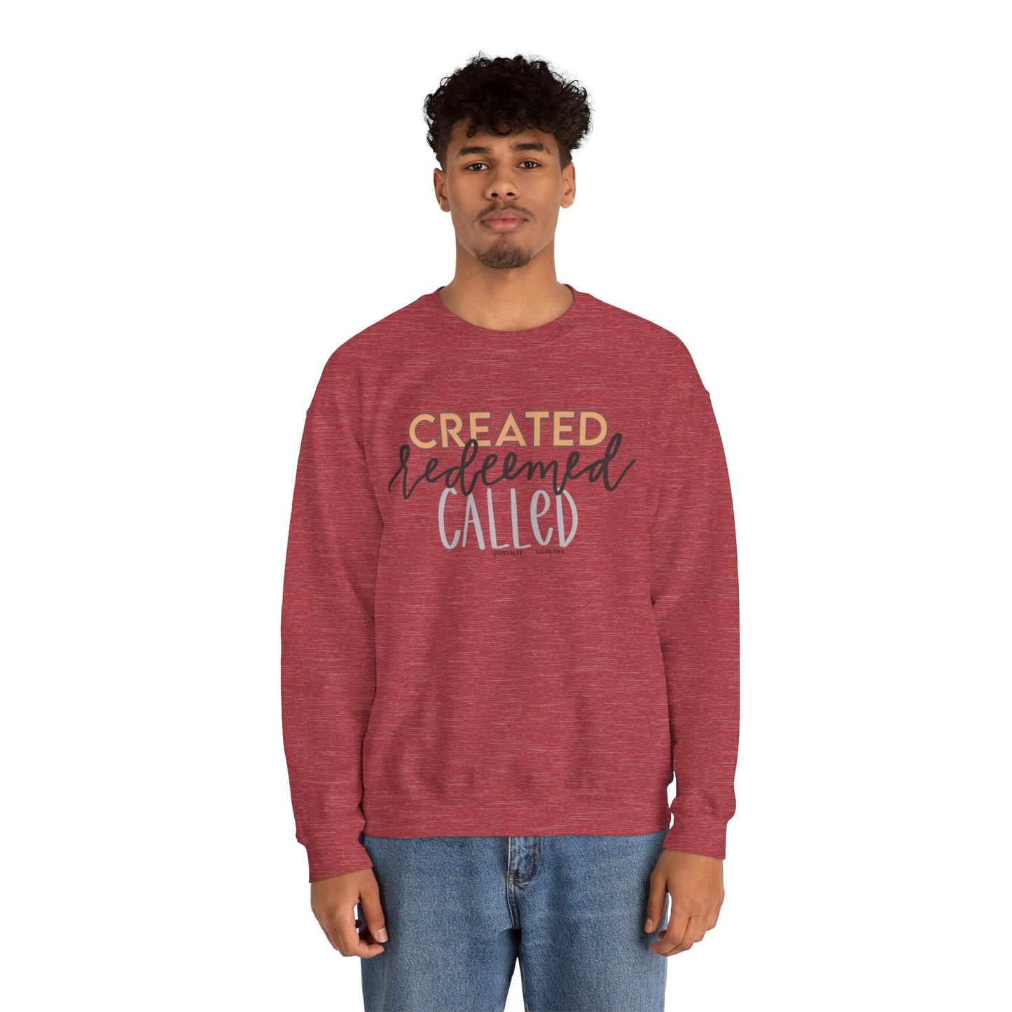 Created Redeemed Called Crewneck Sweatshirt