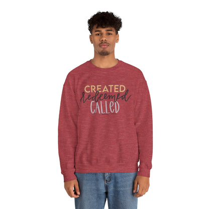 Created Redeemed Called Crewneck Sweatshirt