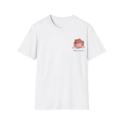 Psalm 139 Peach Unisex Softstyle T-Shirt