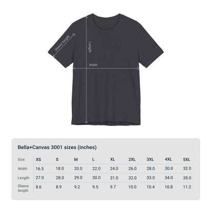 "Gender is a Gift" (full bodies) Unisex Jersey Short Sleeve Tee