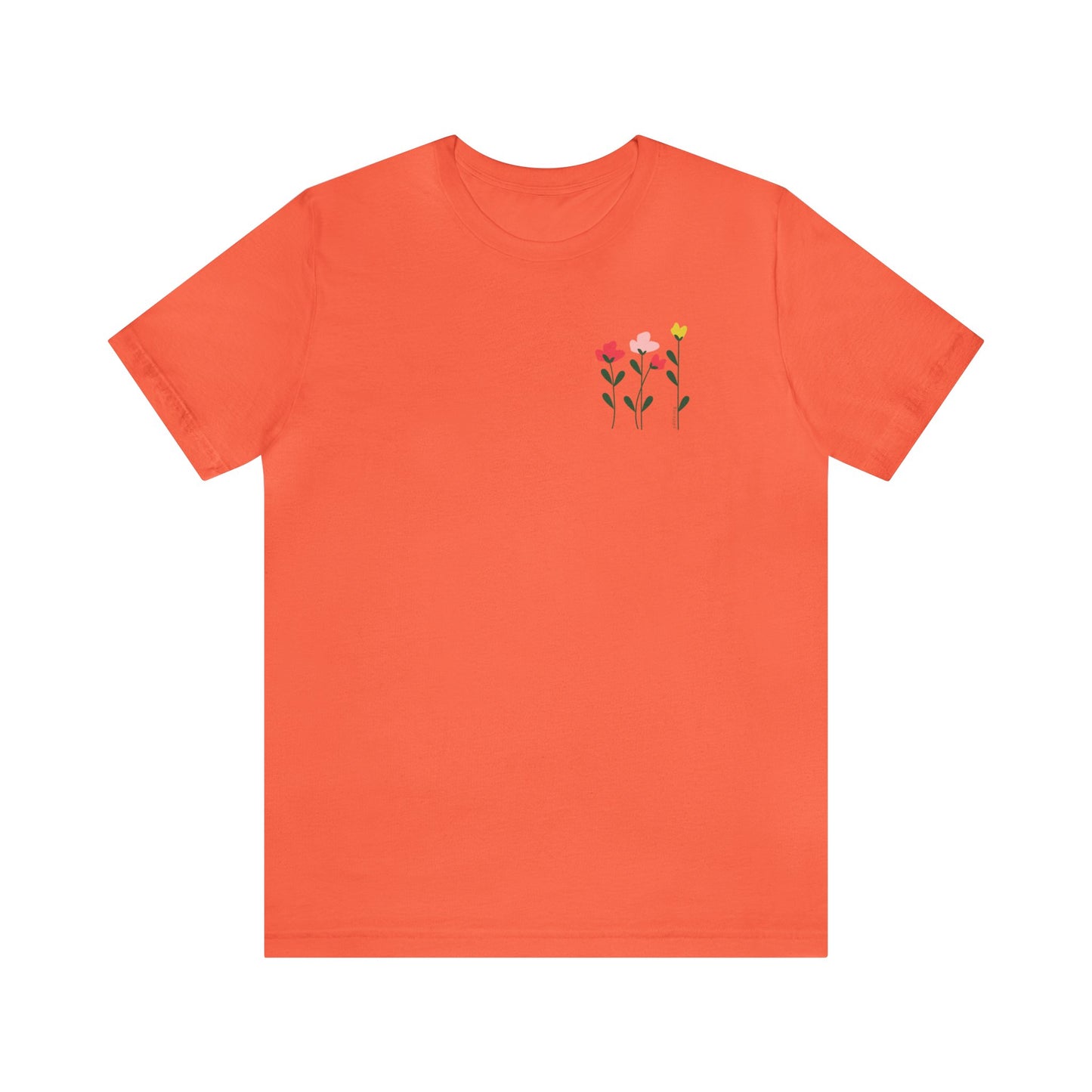 Floral Made 4 Life Unisex Jersey Short Sleeve Tee