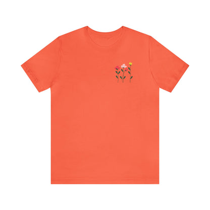 Floral Made 4 Life Unisex Jersey Short Sleeve Tee