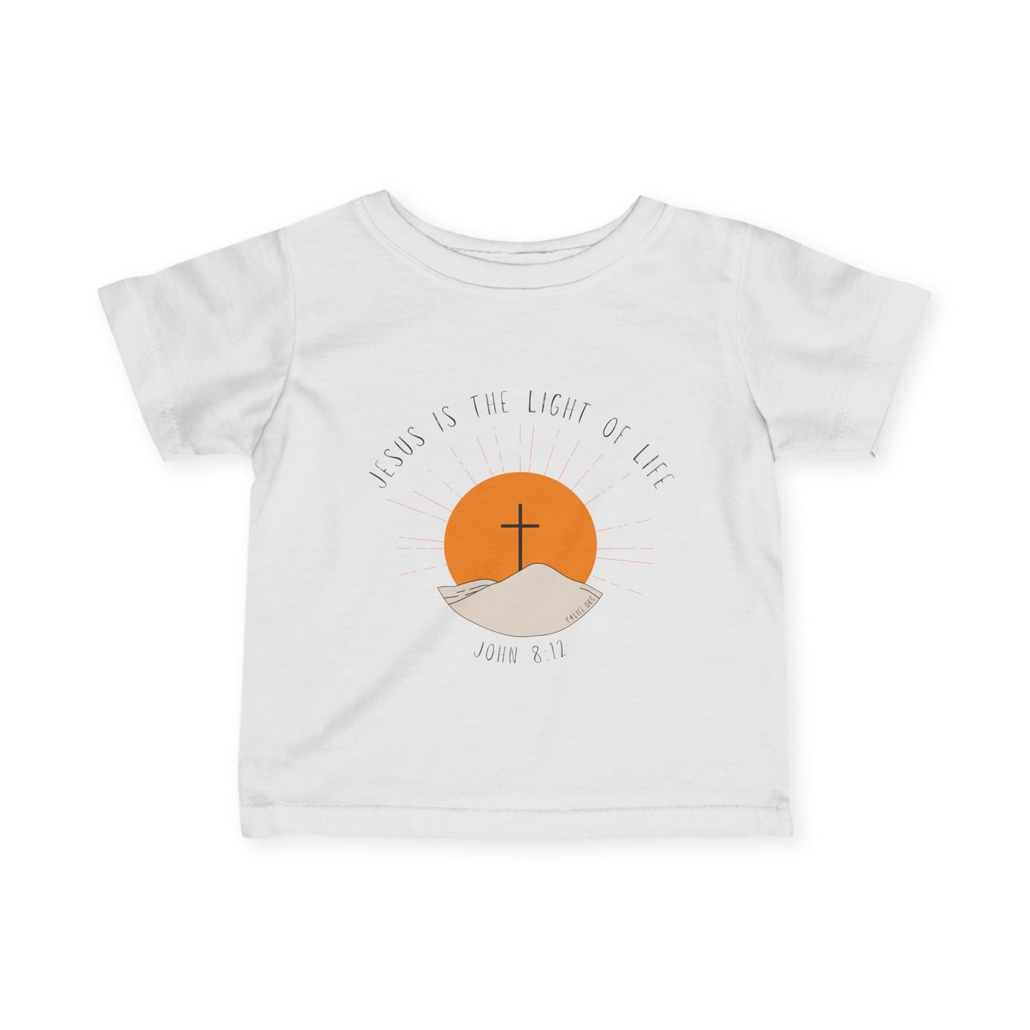 John 8:12 Infant Fine Jersey Tee