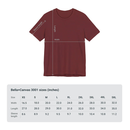 "Family Matters" (white print) Unisex Jersey Short Sleeve Tee