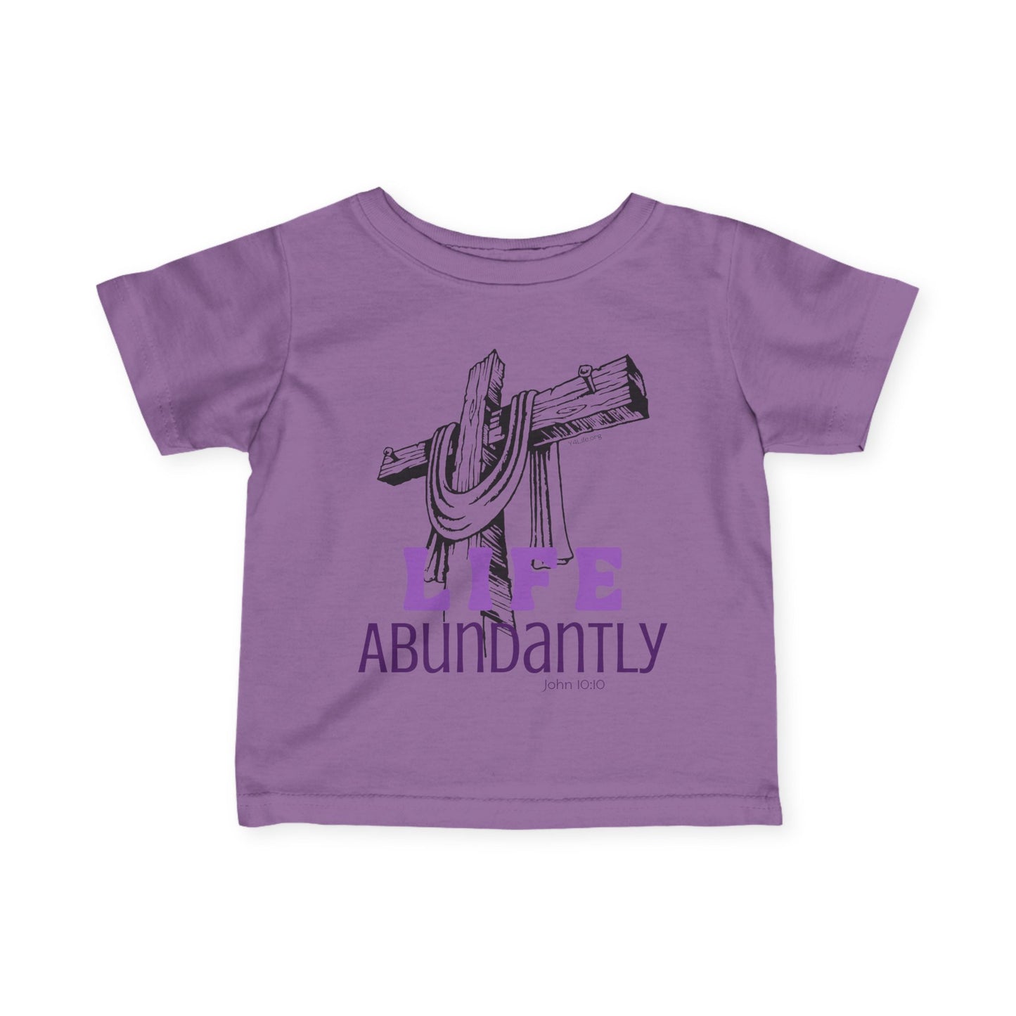 Life Abundantly Monochrome Infant Fine Jersey Tee