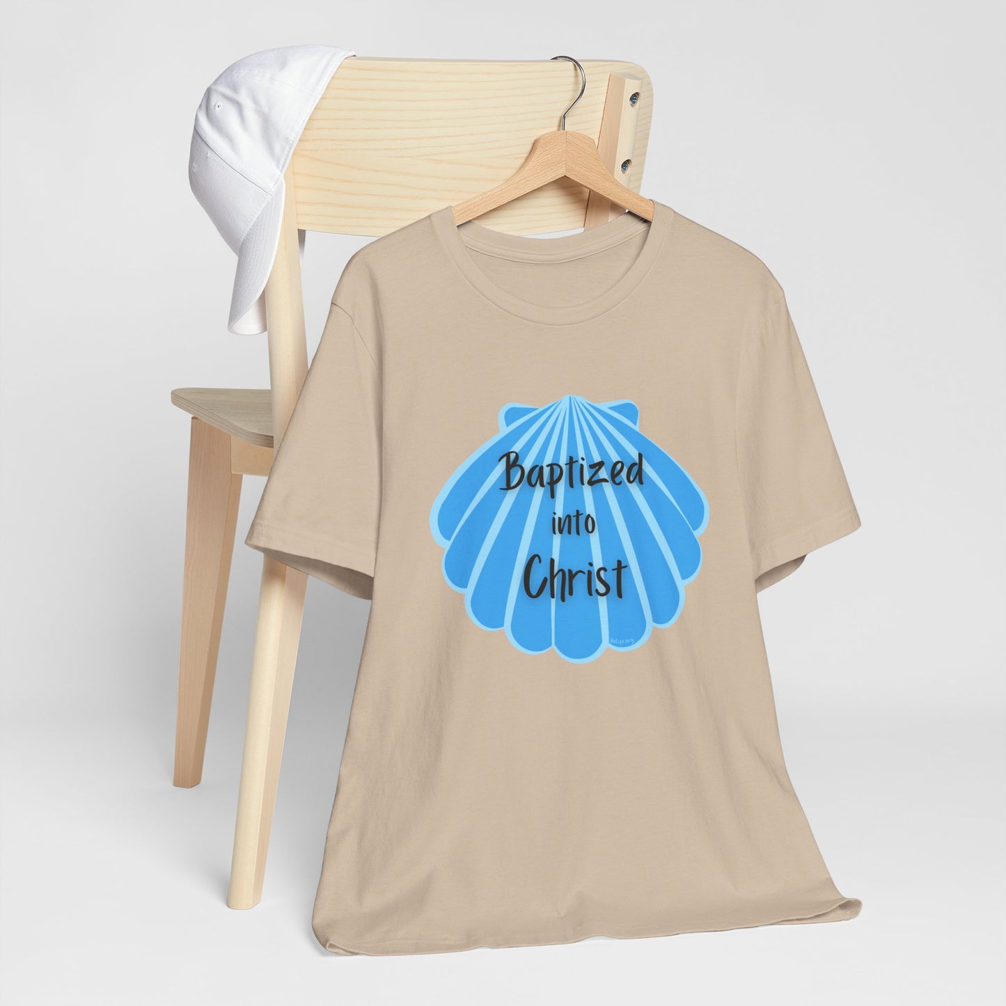 "Baptized into Christ" Unisex Jersey Short Sleeve Tee