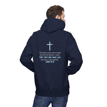 That They May Have Life Midweight Fleece Hoodie