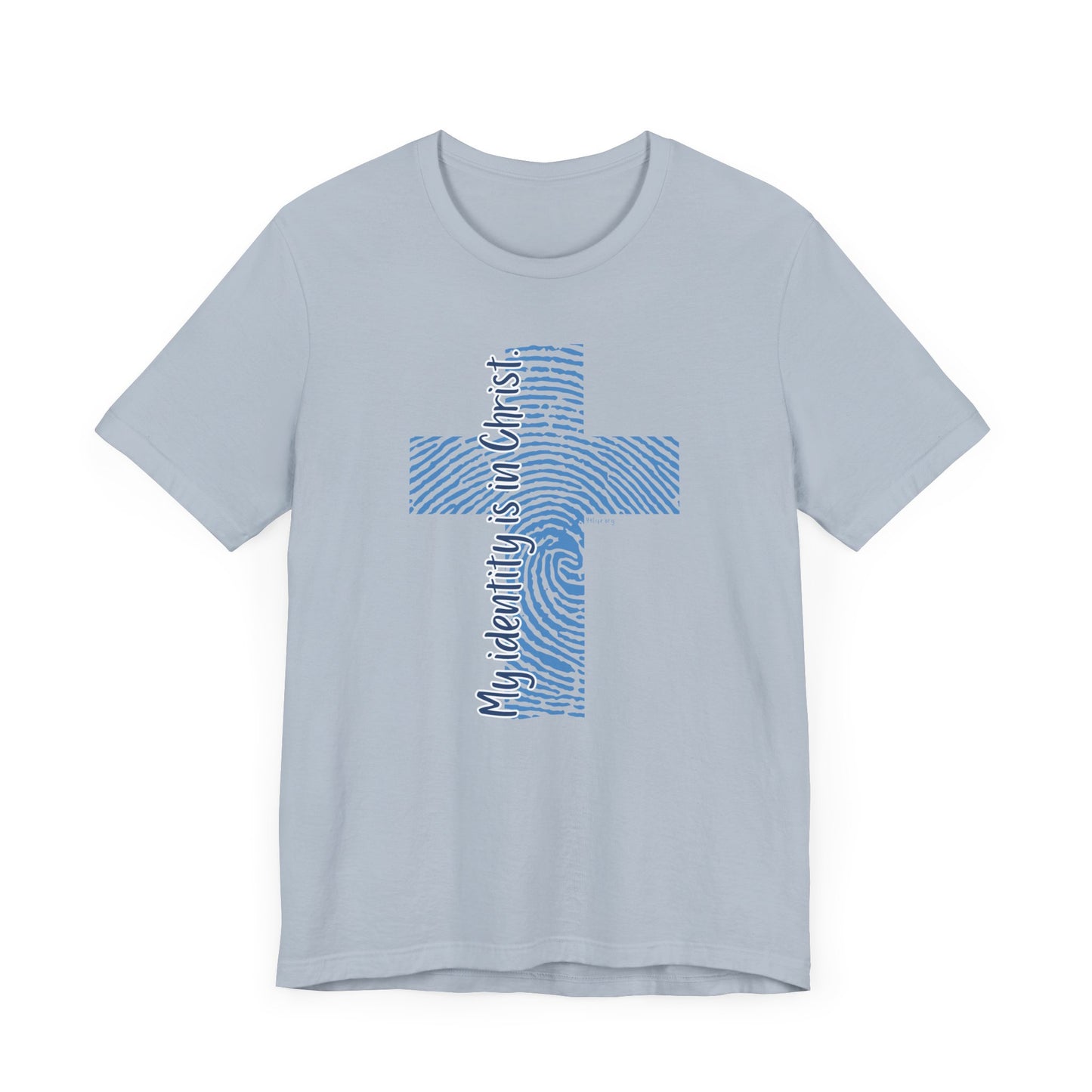 "My Identity is in Christ" Unisex Jersey Short Sleeve Tee