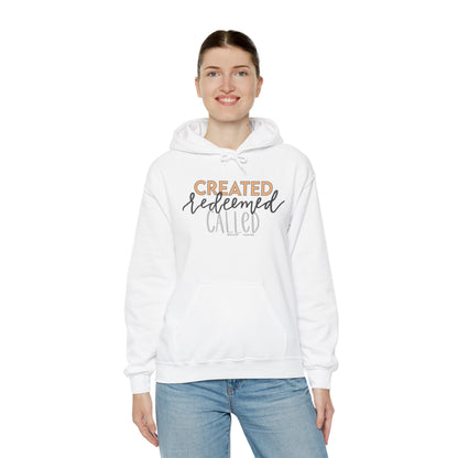 Created Redeemed Called Hooded Sweatshirt