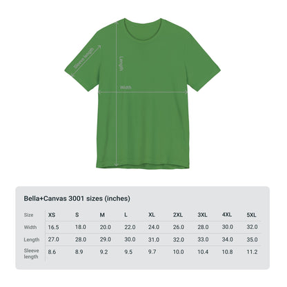 "Baptized into Christ" Unisex Jersey Short Sleeve Tee