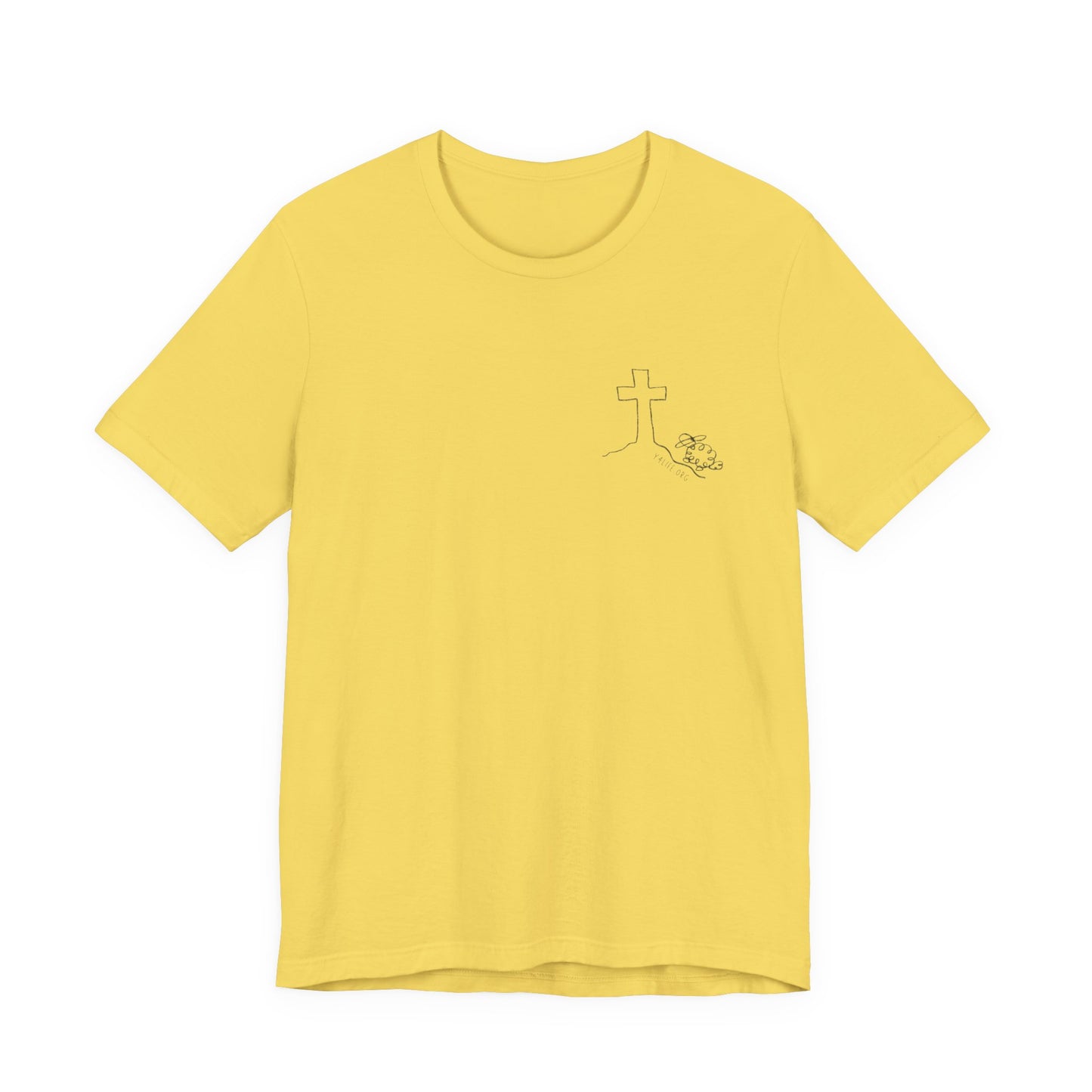 That They May Have Life Unisex Jersey Short Sleeve Tee