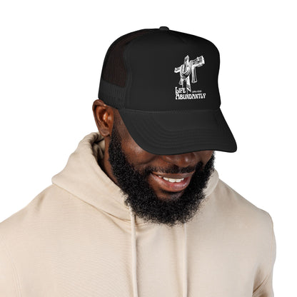 Life Abundantly Foam Trucker Hat