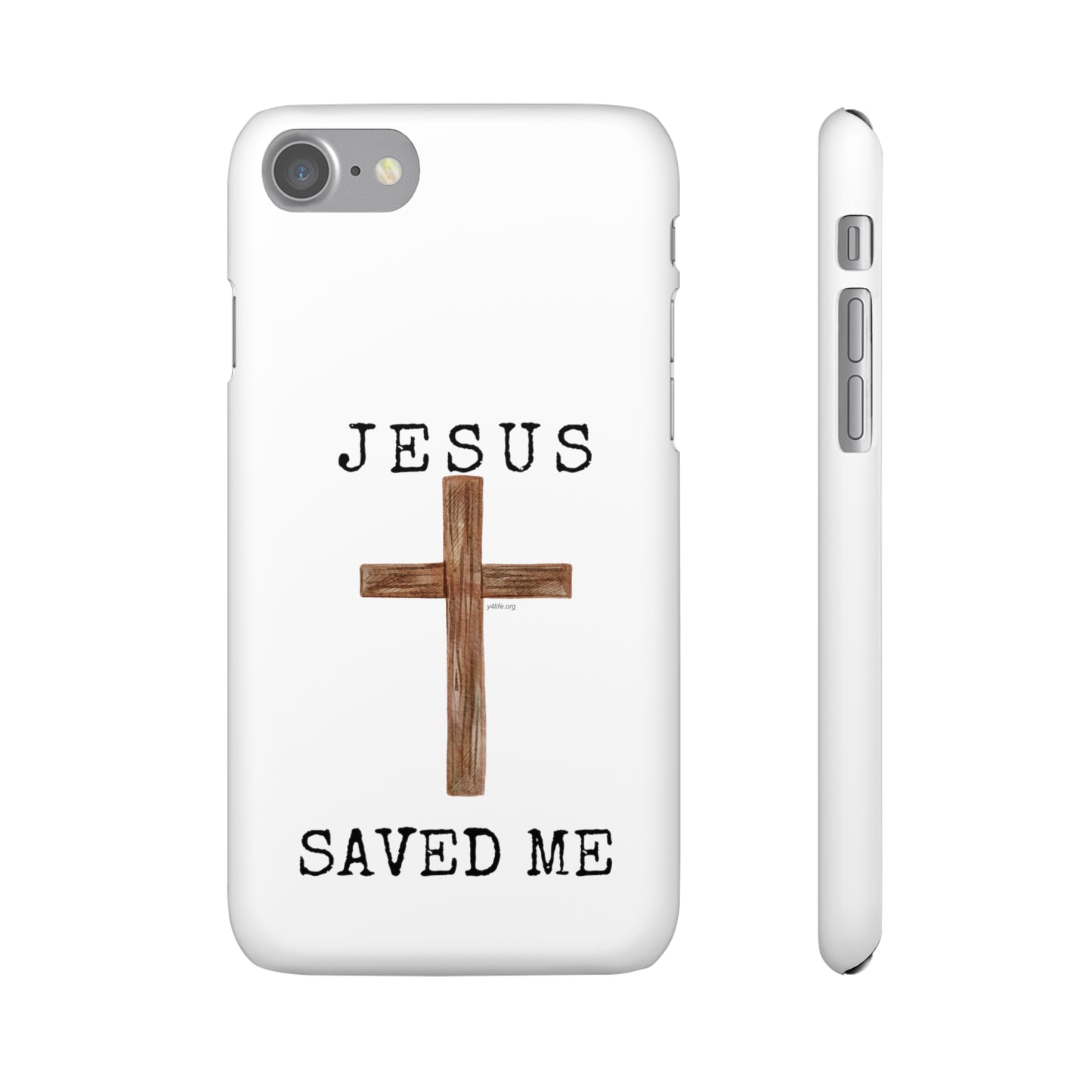 Jesus Saved Me Snap Cases