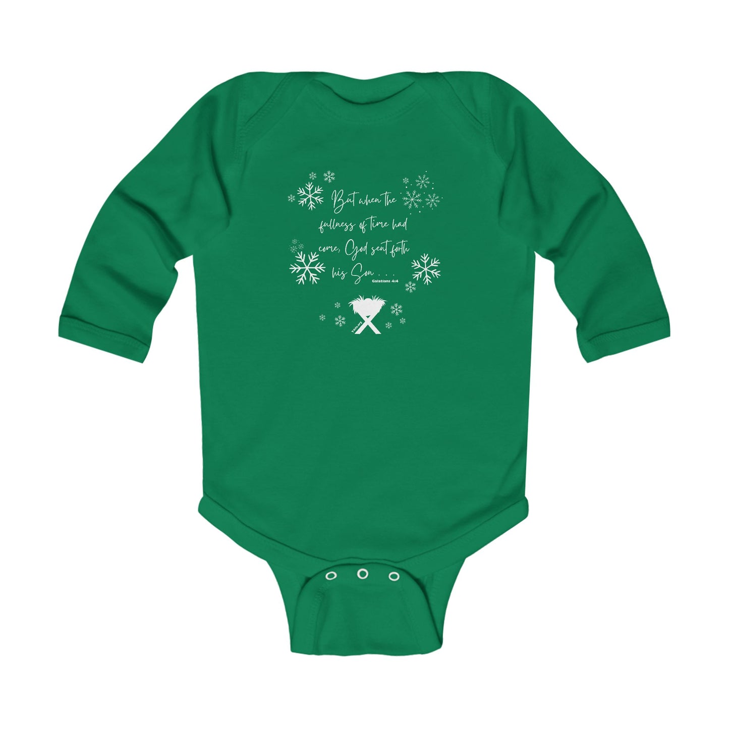 In the Fullness of Time Infant Long Sleeve Bodysuit