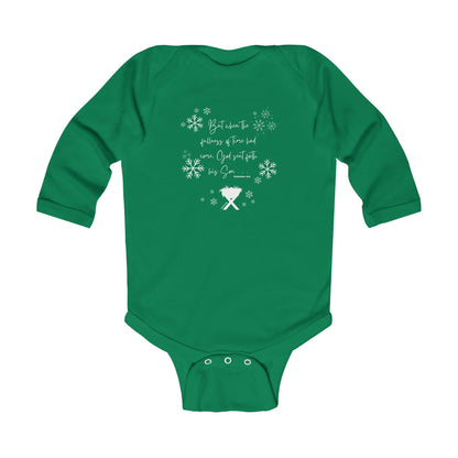 In the Fullness of Time Infant Long Sleeve Bodysuit