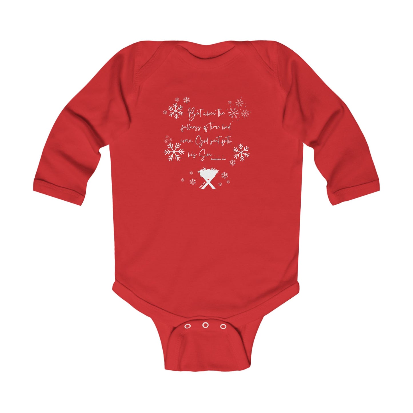 In the Fullness of Time Infant Long Sleeve Bodysuit