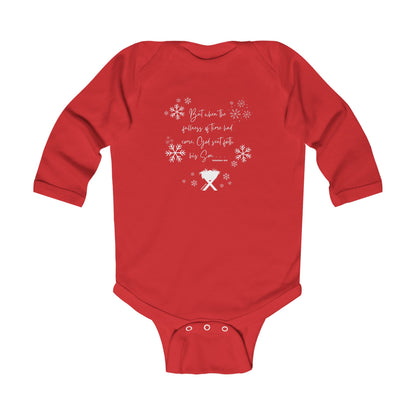 In the Fullness of Time Infant Long Sleeve Bodysuit