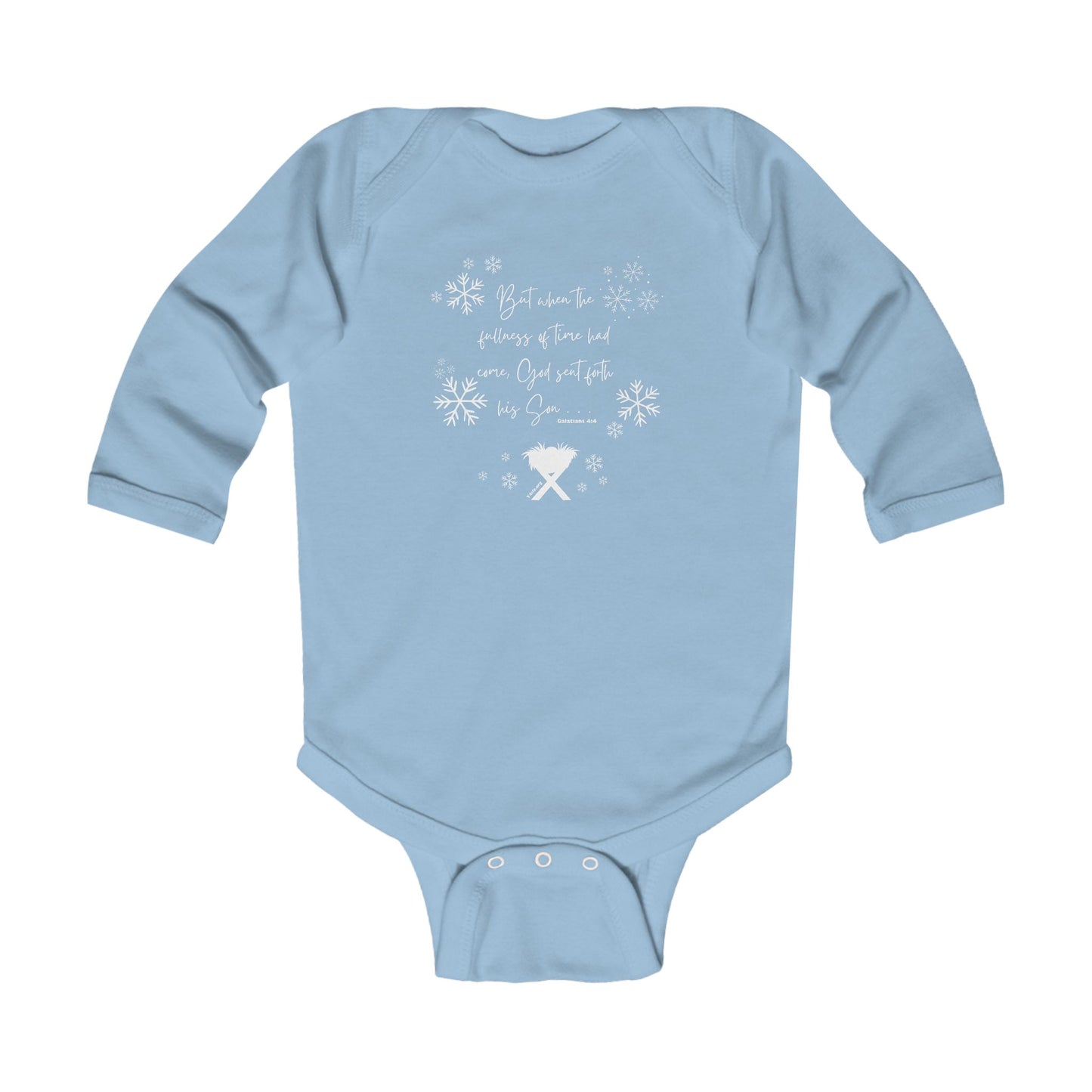 In the Fullness of Time Infant Long Sleeve Bodysuit