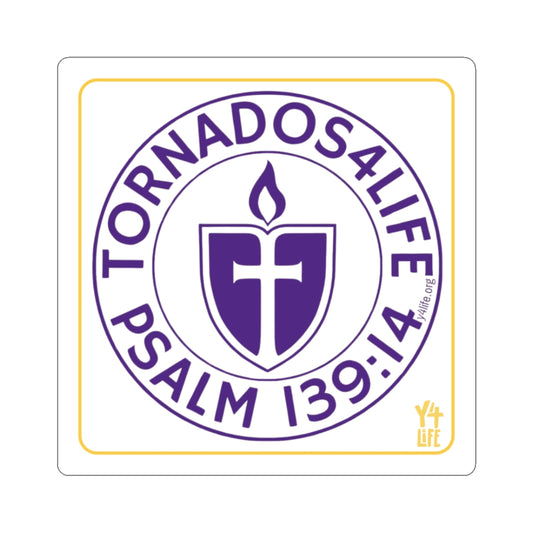 Tornados 4 Life Square Team Sticker