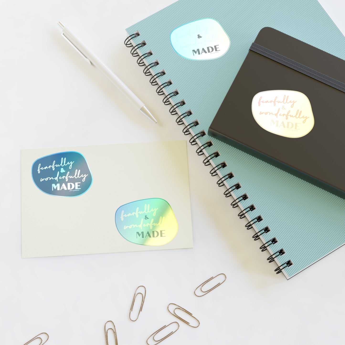 Fearfully & Wonderfully Made Sticker Sheets