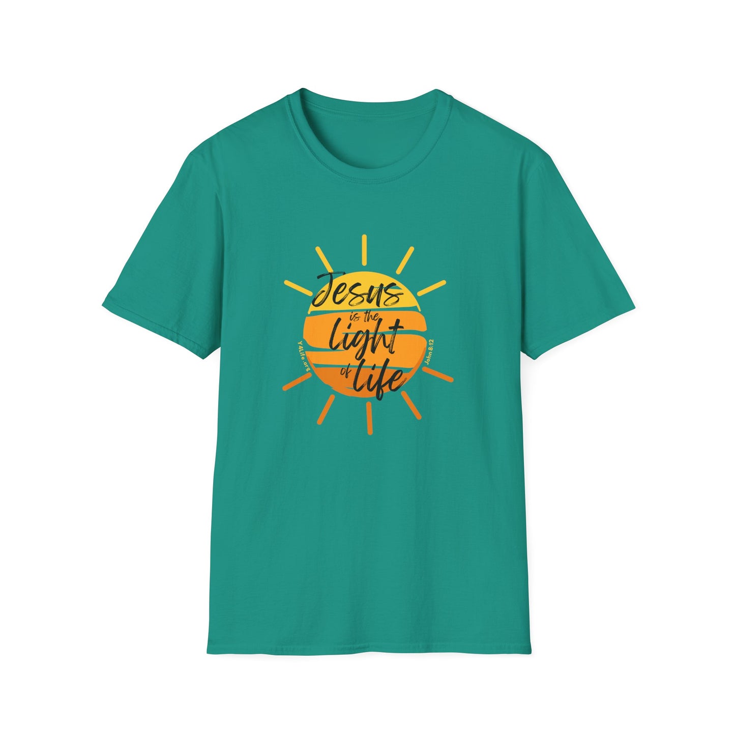 John 8:12 Unisex Softstyle T-Shirt