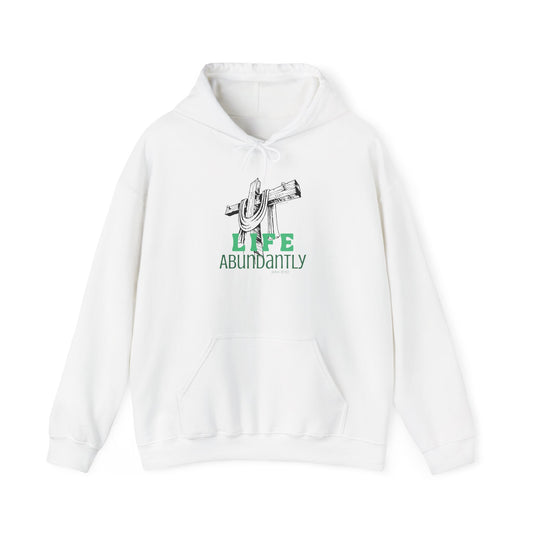 Life Abundantly Monochrome Hooded Sweatshirt