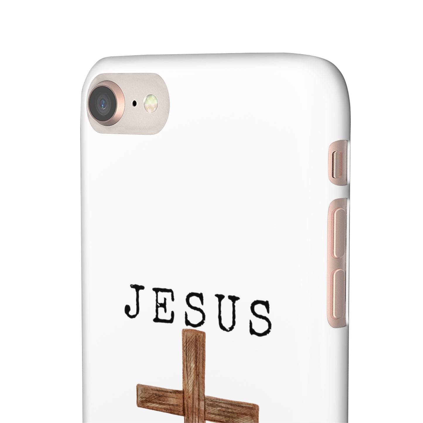 Jesus Saved Me Snap Cases