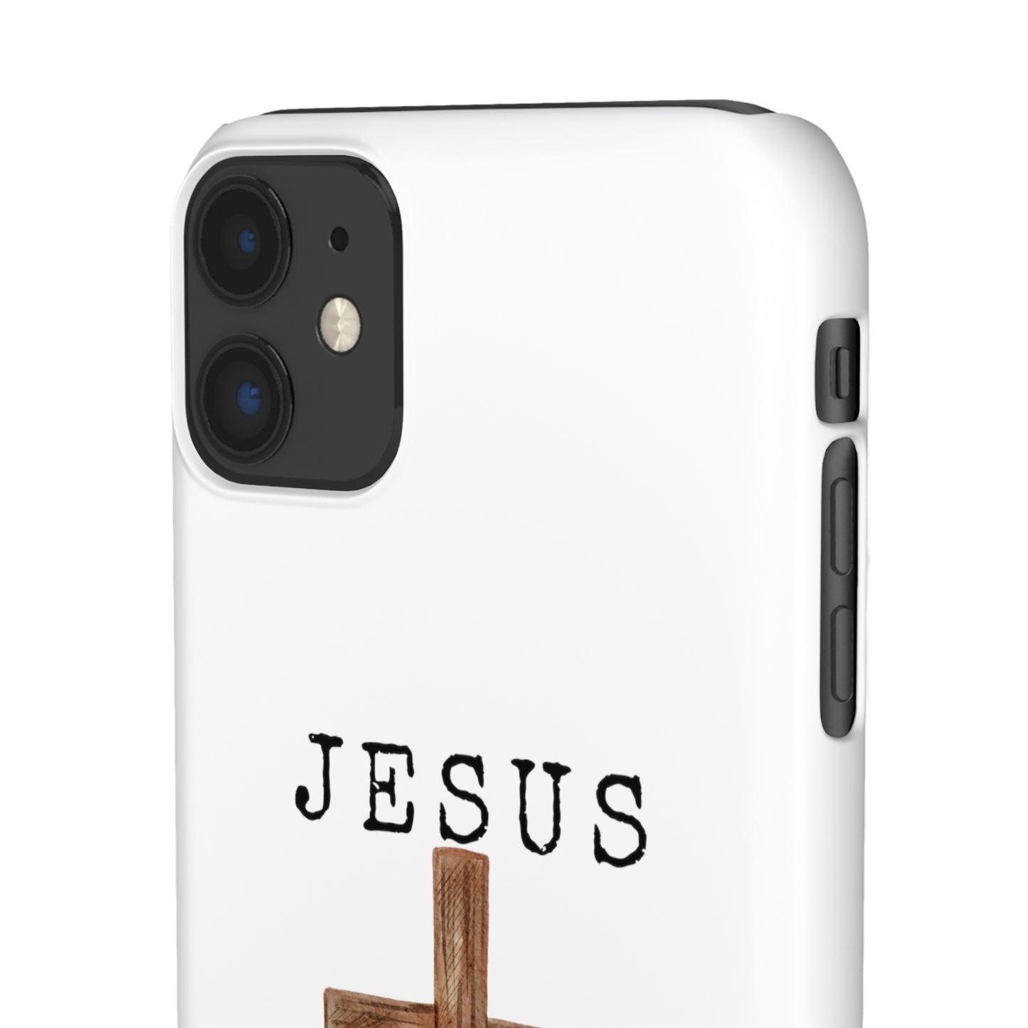 Jesus Saved Me Snap Cases