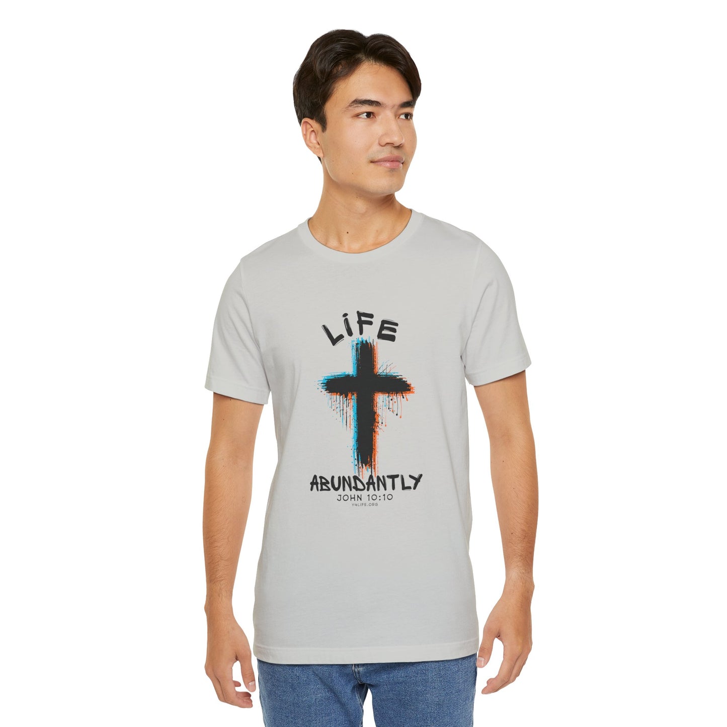 Life Abundantly Multicolor Short Sleeve Tee