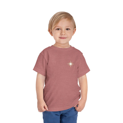 For We Saw His Star Toddler Short Sleeve Tee