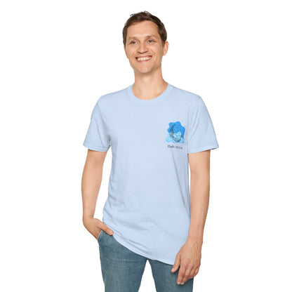 Psalm 139 Blue Unisex Softstyle T-Shirt