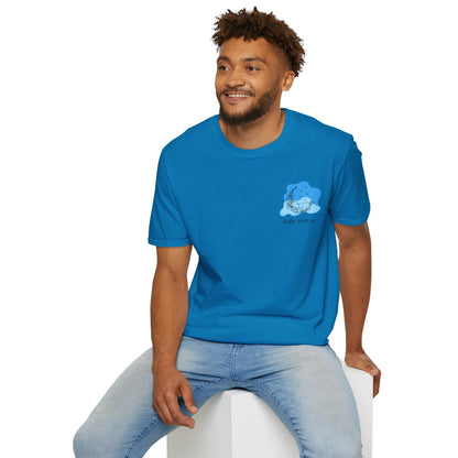 Psalm 139 Blue Unisex Softstyle T-Shirt