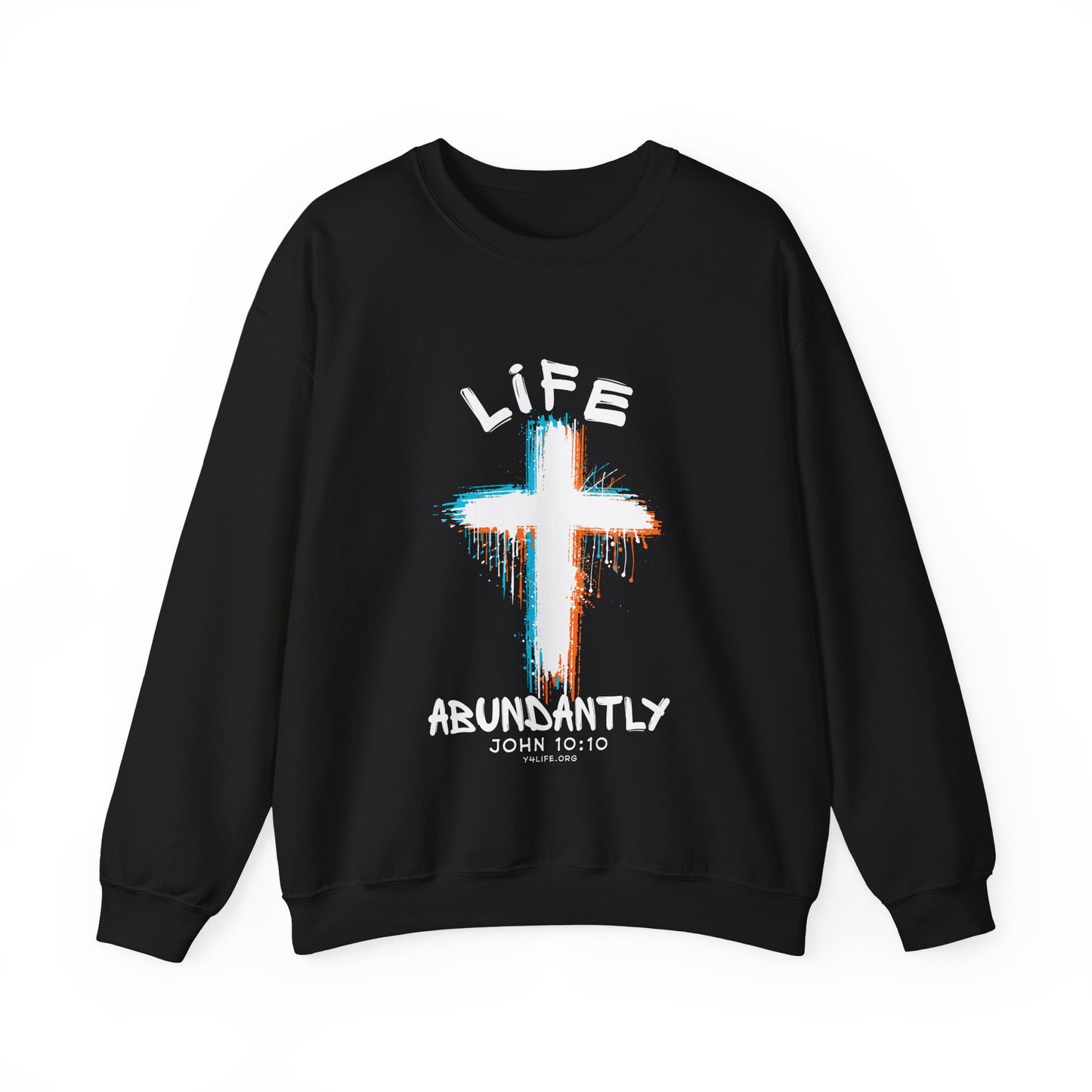 Life Abundantly Multicolor Crewneck Sweatshirt