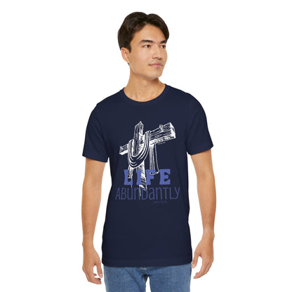 Life Abundantly Monochrome Short Sleeve Tee