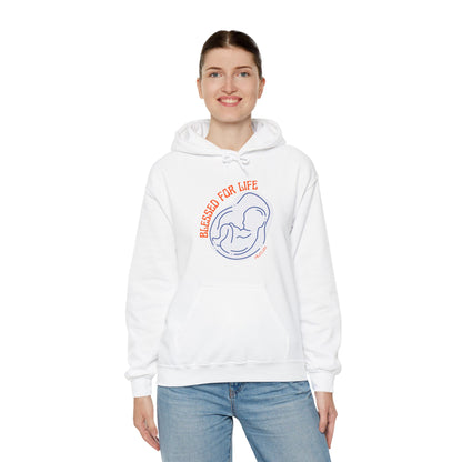 Blessed For Life Unisex Heavy Blend™ Hooded Sweatshirt